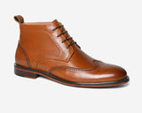 Penton Premium Leather Brogue Boots