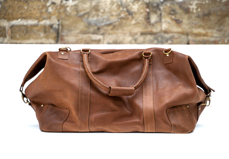 Devon Leather Holdall